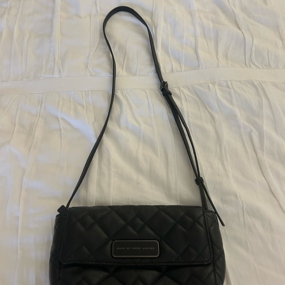 Marc by Marc Jacobs Black Leather Quilted Juli Crossbody - Picture 7 of 7